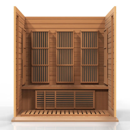 Maxxus 3-Person Low EMF Infrared Sauna - Sport Gear Pro